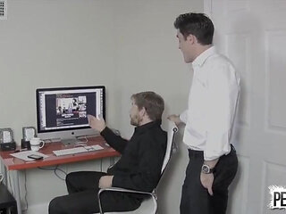 Caught Jerking at Work