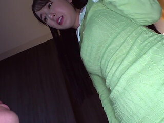 Elegant Wife. One Look and She Turns Completely