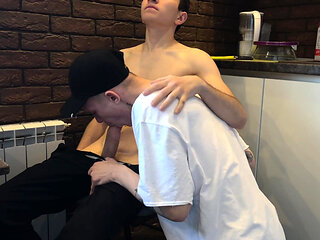 A Guy with a Big Dick Fucks a Student