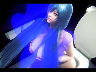 Esdeth Hentai - Akame Ga Kil Fucking in a Public Toilet Part 1 - Japanese Asian Manga Anime Film Game Porn