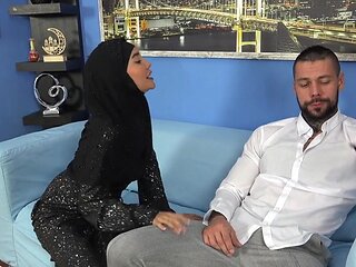 She wants to pay for the visa with her hot sexy body