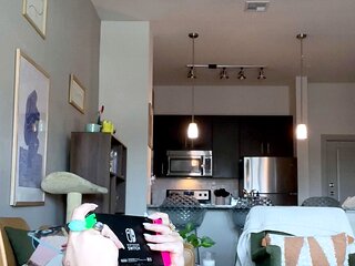 Amateur blondie solo anal masturbation