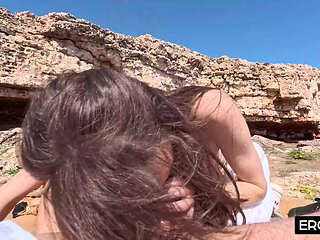 Wild German Babe Gets Naughty on the Beach in a Sun-soaked Hookup