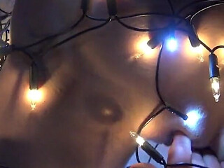 My Very Own Submissive and Fuckable Christmas Tree Gets Creampied!