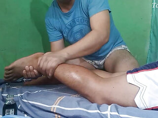 Very Nice Massage On The Left Leg-Talahib23