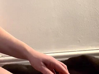 Bare feet crushing and orange