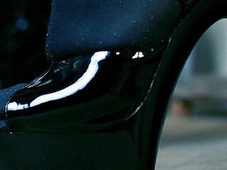 Harsh Tongue Play! Destroying Your Tongue with My Heels. Kink Hurting Men