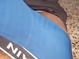 Indian Desi Big Boobs with Kissing Gay Boy Outdoor