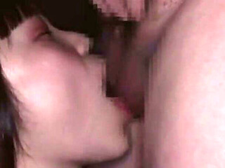 Her Mouth and Throat Filled with Thick Yellowish Cum - Every Last Drop Swallowed in an Intense Finish