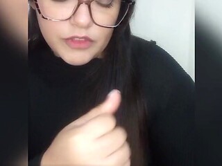 Submissive guy receives punishment from dominant girlfriend