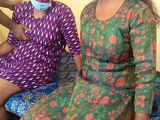 Hot threesome fucking