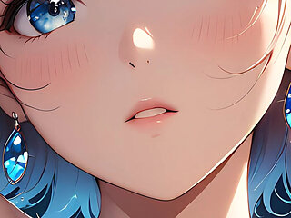 Ethereal Ascent: a Beautiful Young Woman Wrapped in Celestial Light