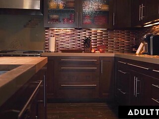 Pregnant Avery Jane craves a good pounding in the kitchen late at night