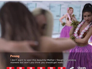 Naughty Neighbours - Gameplay - Roleplay - Stepdaughter Dance Without Panties in Front of Everyone