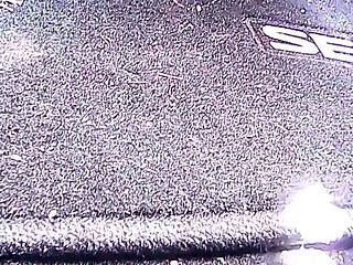 Car Session with Nina's Hood Hot Smelly Size 10 Soles Worship Footjob