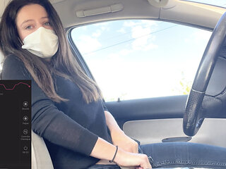 A subscriber checks my lush while I drive. I have to stop to!