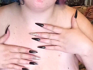 Dominatrix BBW Sucks You in a Soft BDSM JOI