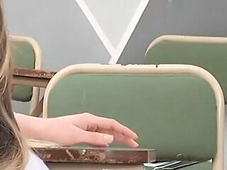 The Teacher Made Me Stay for the Exam and Filled My Mouth with Dick