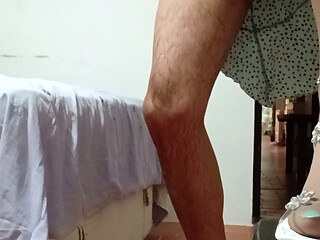 Crossdressing at home - Friday night