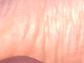 Close-up of Wrinkled Soles