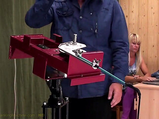 Anastasia Spanking Machine - Ass Whipping