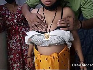 Desi homemade amateur FFM throuplefuck