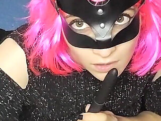 My Pussy Mask Makes Me so Naughty! I'm Touching Myself Now