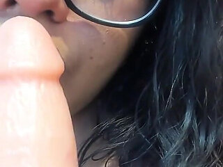 I Love to Suck My Dildo