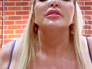 Beautiful blonde nanny and big boobed blonde MILF get pumped