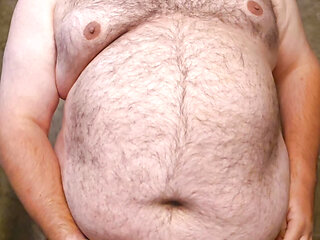 Big Bear Pissing Compilation with Cum