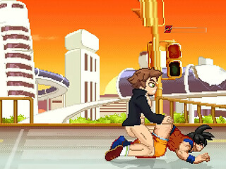 MUGEN: Doomentio Fucks Son Goku