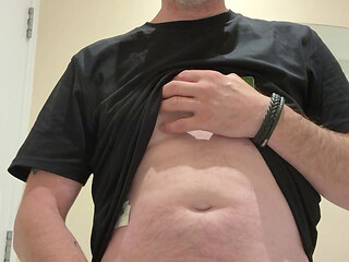 Wanking ready to cum
