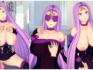 [hentai Game Koikatsu! ]have Sex With Fate Big Tits Medusa.3dcg Erotic Anime Video