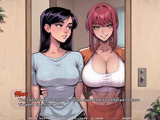 My New Girlfriend Taboo Hentai Game Ep.49 My Step Sis Grabbed My GF's Ass in Front of Her Stepfather!