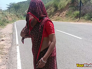 I find a hot bhabhi when am going on the way, impress her and took for my room and fuck her