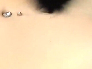 Old Guy Obsessed with Belly Button-licking. He's Not Shy About Playing