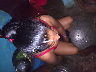 Desi wife cock sucking