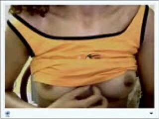 Amateur GF plays with big tits