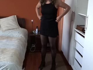 I dress to go to work but my husband asks me to show off to masturbate