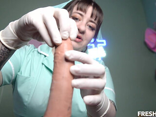 Sadistic Nurse Cruelly Removes Your Penis Extreme CBT