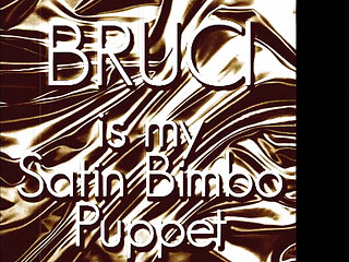 Audio only - Bruci is my satin slut puppet