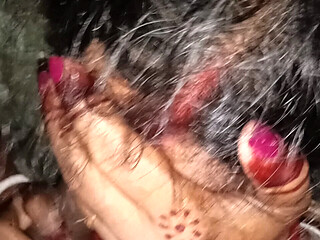 Hot Mona Bhabhi Desi sucking thick penis and comfortable. Feels the boy shaking the penis.