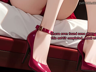 Kallen Kozuki made a special lingerie fashion show for you (JOI)