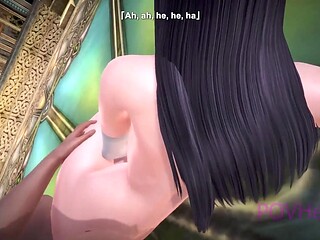 Overlord albedo gets practice as a succubus