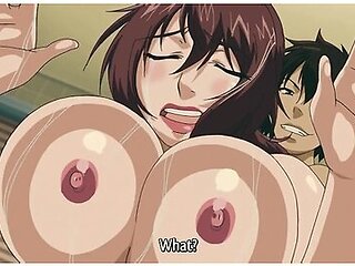 Milf With Big Ass And Lewd Pussy Fucks Doggystyle In The Shower - Hentai Anime