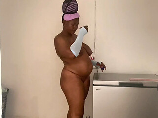 Creamy Pussy Gets Big Black Cock