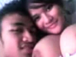 Big-Titted Indonesian Amateur Adult Video