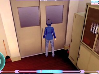 Schoolgirl Tennis Racket Chaos - Hentai Gaming Fun