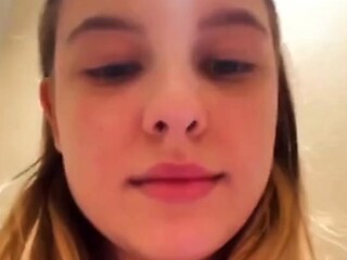 Cute 18-year-old Latina masturbates in mall, gets hard-fucked
