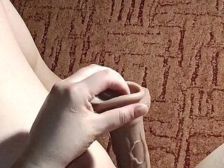 POV Tight Pussy and Dildo, Solo Masturbation